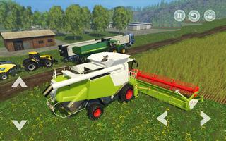 Farming Sim : 3D Cargo Tractor Driving Games 2018 imagem de tela 2