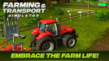 Farming & Transport Simulator 2018 Affiche