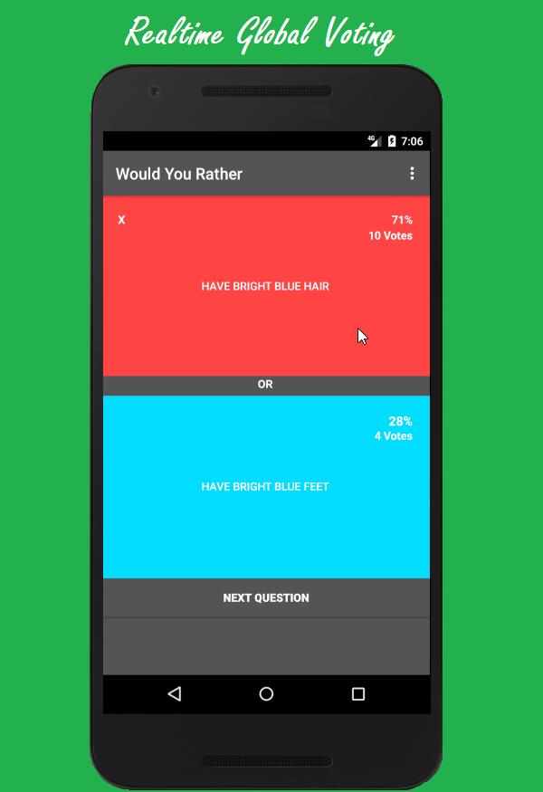 Would You Rather Kids Free For Android Apk Download - would you rather play minecraft or roblox