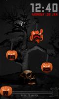 Halloween Pumpkin Go Locker Affiche