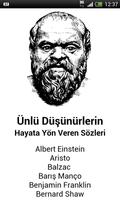 Ünlü Düşünürlerin Sözleri Poster