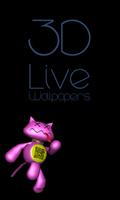 Running Cat 3D Live Wallpapers โปสเตอร์