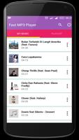 Fast MP3 Music Player Affiche