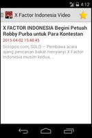 Aksi X Factor Indonesia โปสเตอร์