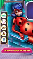 Ladybug Without The Mask: Pregnant & Dress Up Game capture d'écran 3