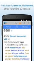 Français-Allemand Traduction الملصق