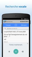 Français-Allemand Traduction تصوير الشاشة 1