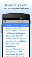Français-Allemand Traduction تصوير الشاشة 2