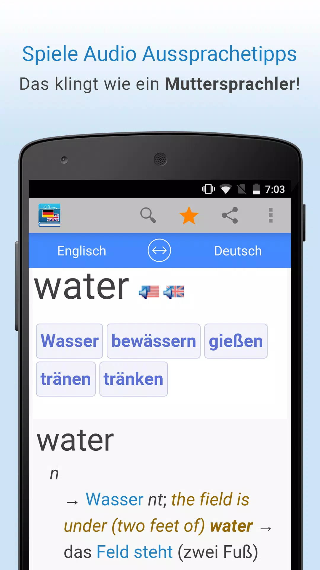 Deutsch-Englisch Übersetzung APK for Android Download