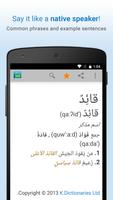 Arabic Dictionary capture d'écran 2