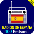 400 Radios de España Online - Emisoras Españolas biểu tượng