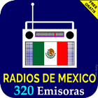 320 Radios de Mexico Por Internet  Emisoras Online 圖標