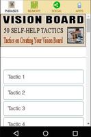 Vision Board 50 Best Tactics โปสเตอร์