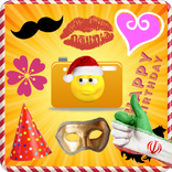 استیکر روی عکس حرفه ای