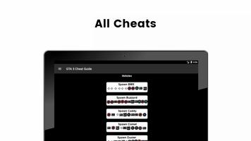 Cheat Guide GTA 5 (GTA V) capture d'écran 3