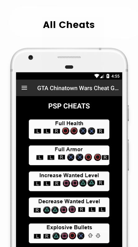 Nintendo cheats. ГТА Чайнатаун ВАРС на андроид. Cheat Guide. GTA Chinatown Wars читы. Чит коды для ГТА Чайнатаун ВАРС на андроид.