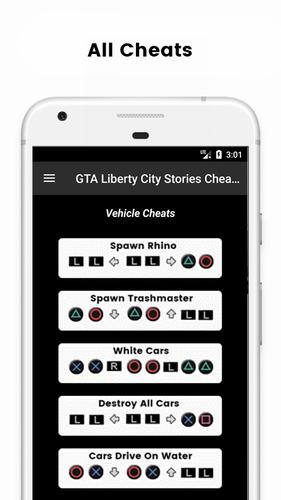Télécharger Cheat Guide GTA Liberty City Stories 2.7 Android APK