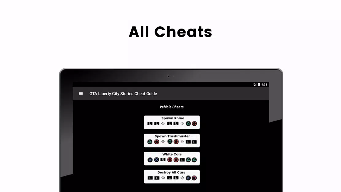 Cheat Codes for Liberty City Stories APK for Android Download