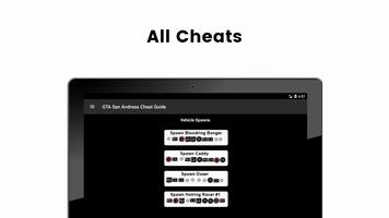 Cheat Guide GTA San Andreas capture d'écran 3