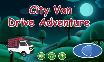 City Van Drive Adventure الملصق