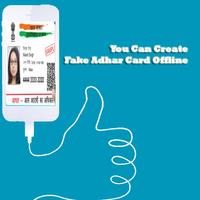 Fake Aadhar Card for India Poster