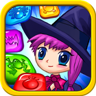 Halloween Witch Match 3 ícone