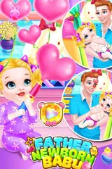 Father Newborn Baby Care APK download