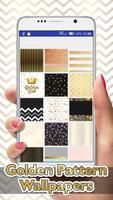 Golden Pattern Wallpapers โปสเตอร์