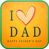 Father’s Day Theme Card icône