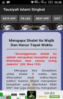 برنامه‌نما Tausiyah Islami Singkat عکس از صفحه