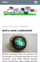 Batu Akik Indonesia Affiche