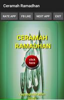 Ceramah Ramadhan poster