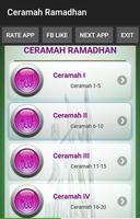 Ceramah Ramadhan capture d'écran 1