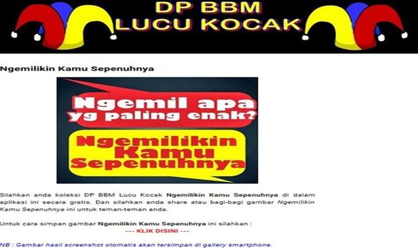 Unduh Dp Bbm Lucu Kocak Apk Untuk Android Versi Terbaru