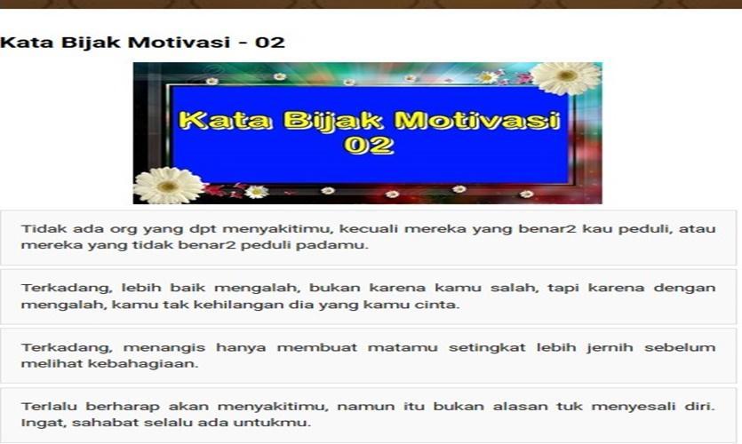 Gratis Unduh Gambar Kata Bijak Motivasi Fur Android Apk Herunterladen Terbaru oleh Katacinta.co