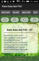 Kata Kata Idul Fitri capture d'écran 3