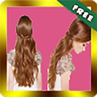 آیکون‌ Beautiful hairstyles step by s