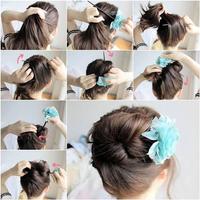 برنامه‌نما Beautiful hairstyles step by s عکس از صفحه
