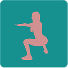 Icona squat challenge for 14 days