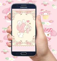 My Melody Wallpapers Sanrio Cute HD ポスター