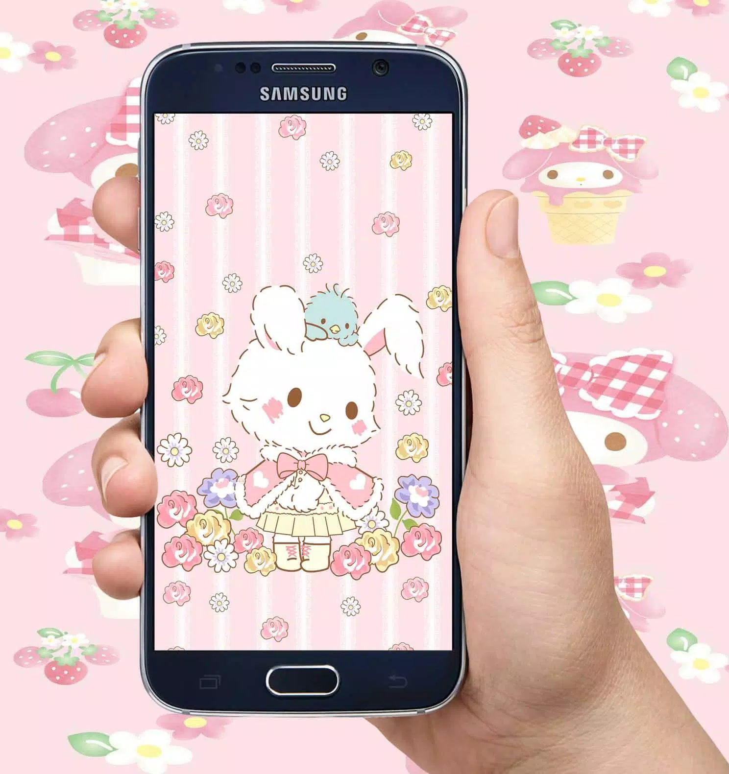 Tải ngay APK My Melody Wallpapers Sanrio Cute HD cho Android - Bộ sưu tập hình nền siêu đáng yêu, chất lượng cao và sử dụng đơn giản, phù hợp với mọi thiết bị của bạn!