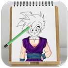 How to Draw All Dragon Ball Z Characters أيقونة