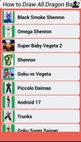 How to Draw All Dragon Ball Z Characters скриншот 1