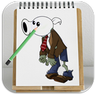 Learn How to Draw All Plants Vs Zombies أيقونة