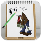 Learn How to Draw All Plants Vs Zombies icono