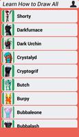 Learn How to Draw All Slugterra captura de pantalla 2