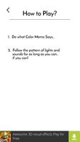 Color Memo: Simon Says 2 স্ক্রিনশট 2