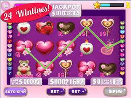 My Lucky Valentine Slots Poster