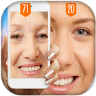 Face age recognition scanner ikona