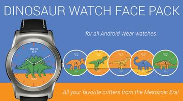 Dinosaur Watch Faces الملصق